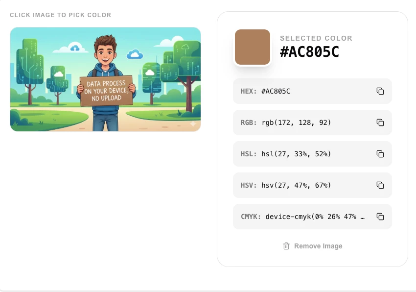 Color Picker from Image thumbnail