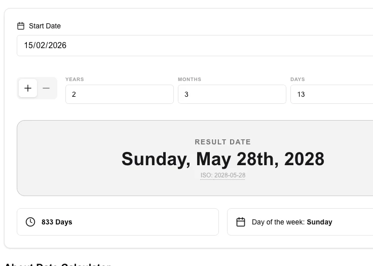 Date Calculator thumbnail